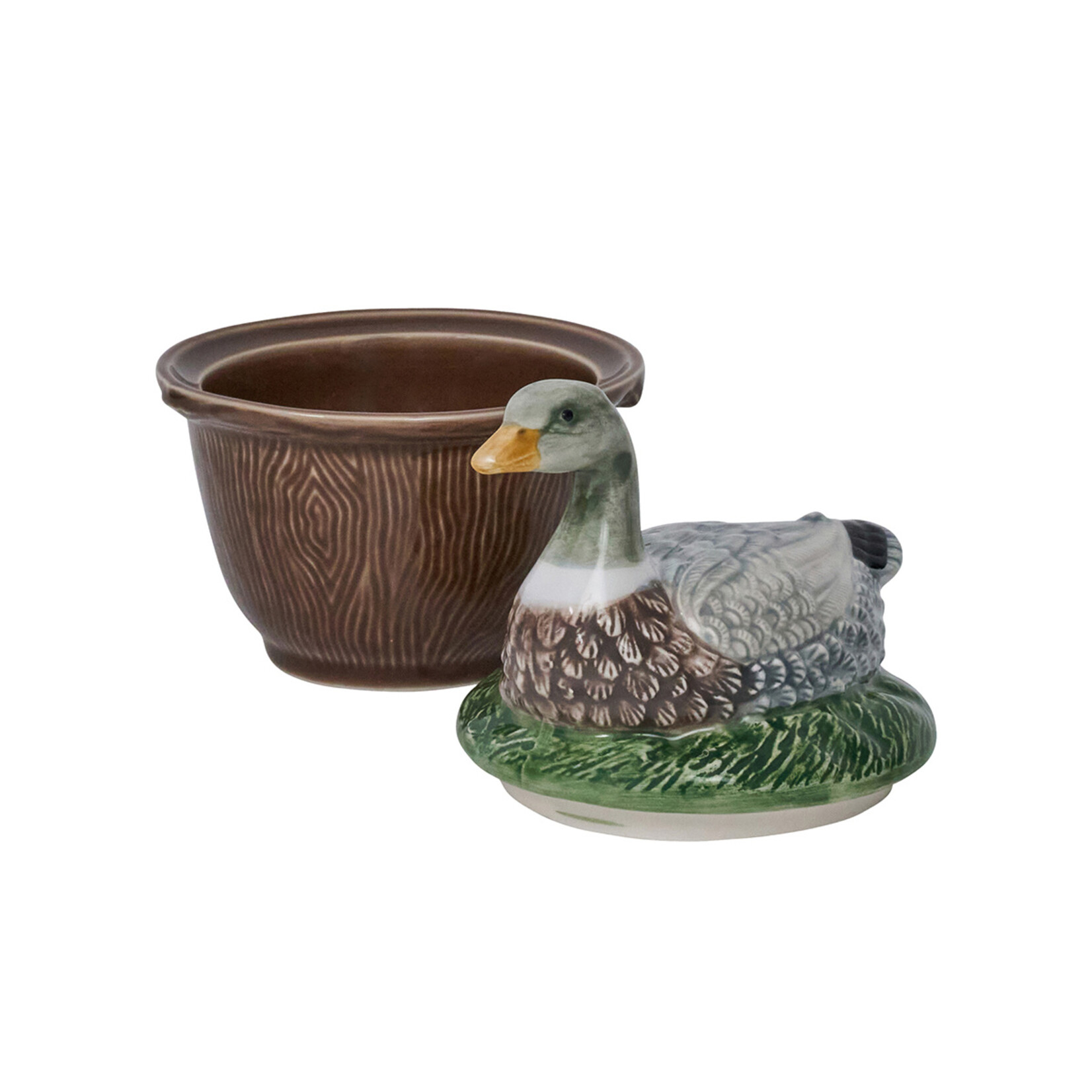 Juliska Forest Walk Duck Bowl with Lid-Multi
