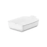 Le Creuset Heritage Lasagna Deep Baker, 6.75 Qt, White