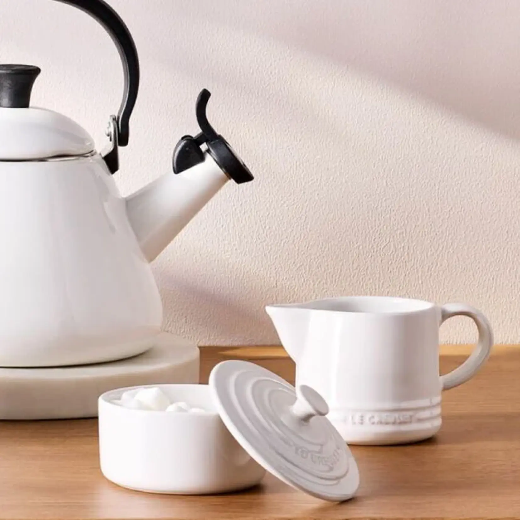 Le Creuset Signature Cream & Sugar Set, White