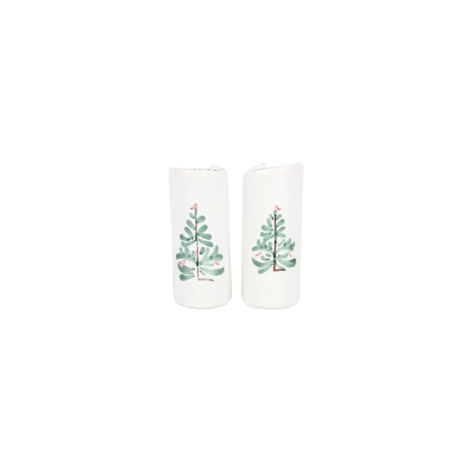 Vietri Lastra Holiday Salt & Pepper