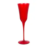 Vietri Natalia Red Champagne Glass
