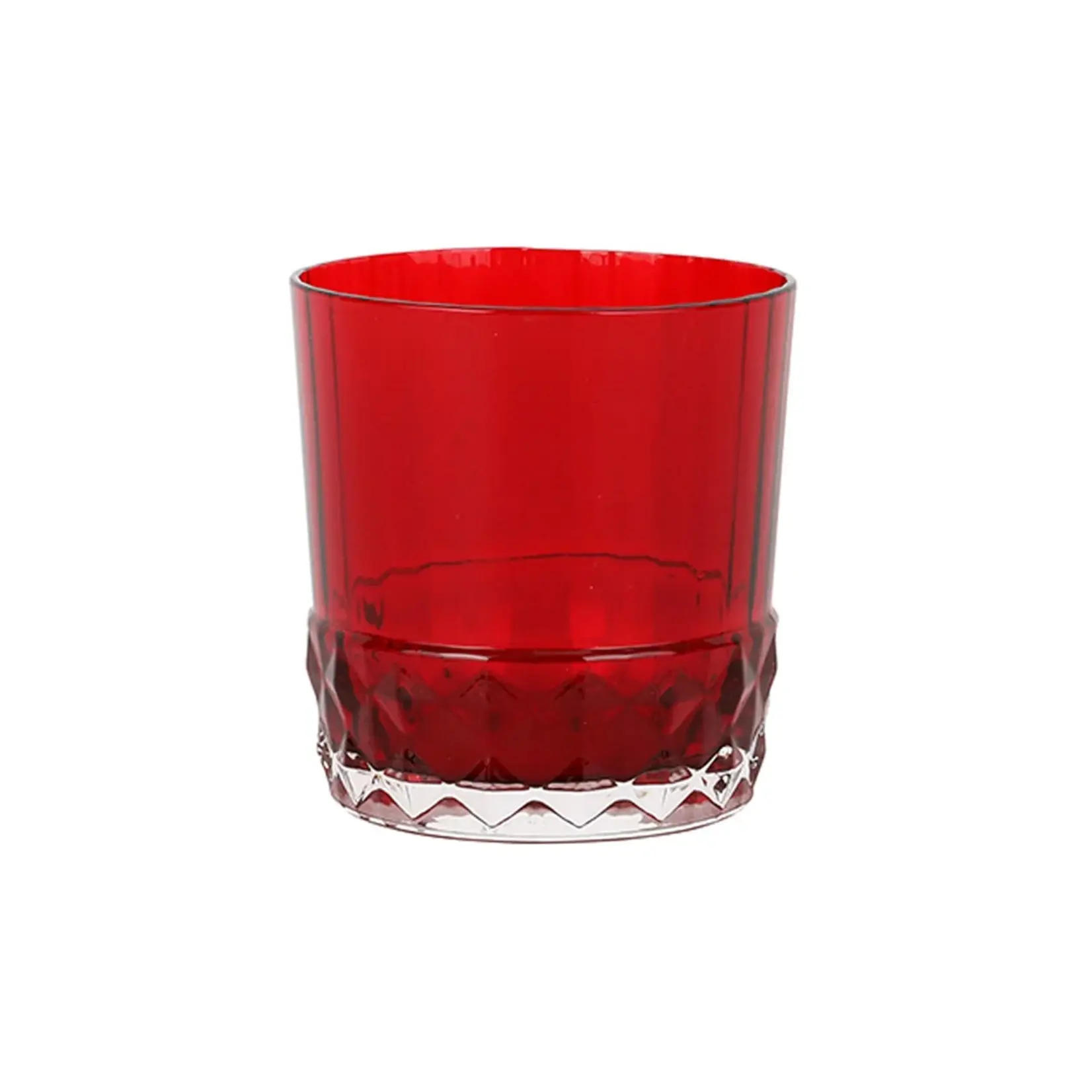 Vietri Deco Red Short Tumbler