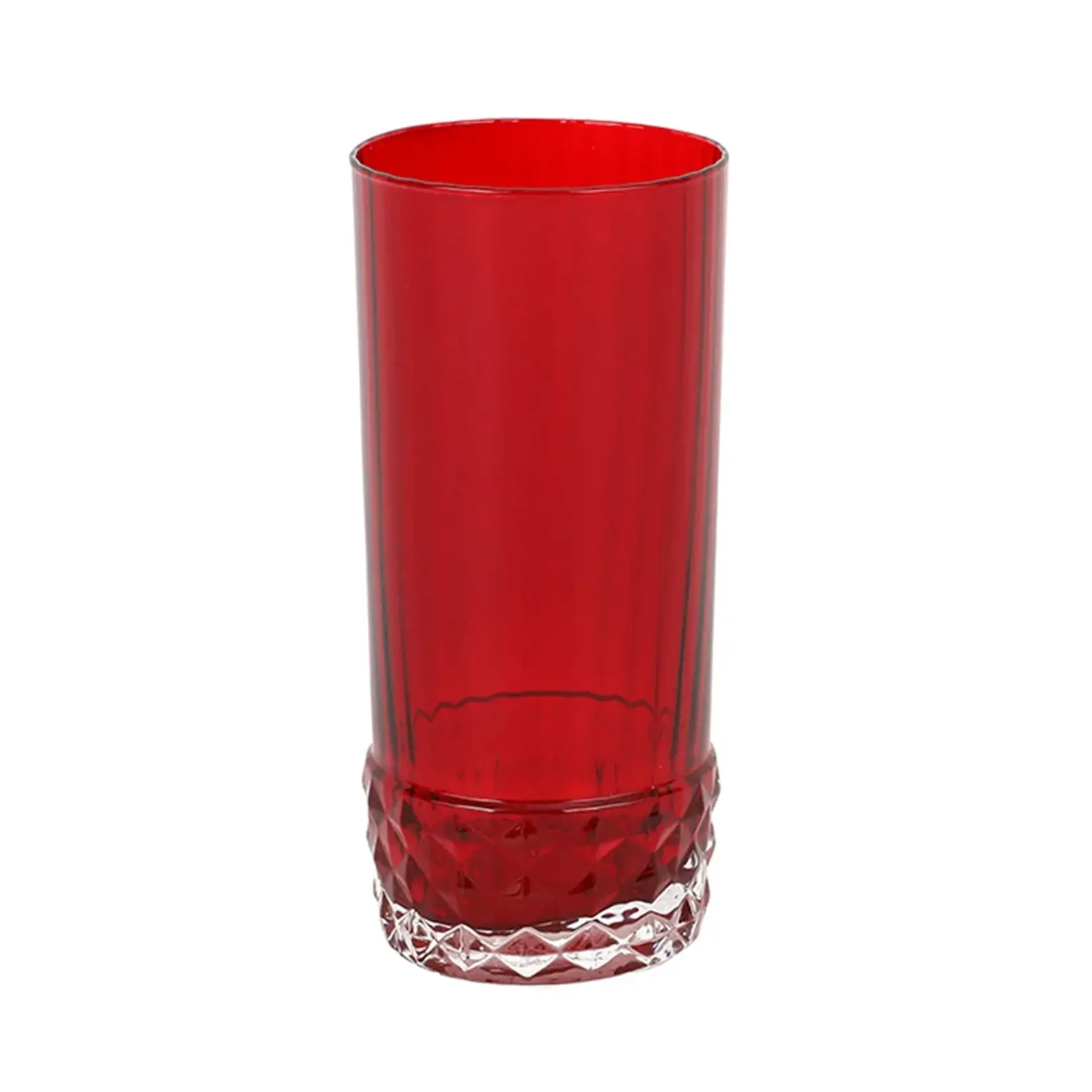 Vietri Deco Red Tall Tumbler