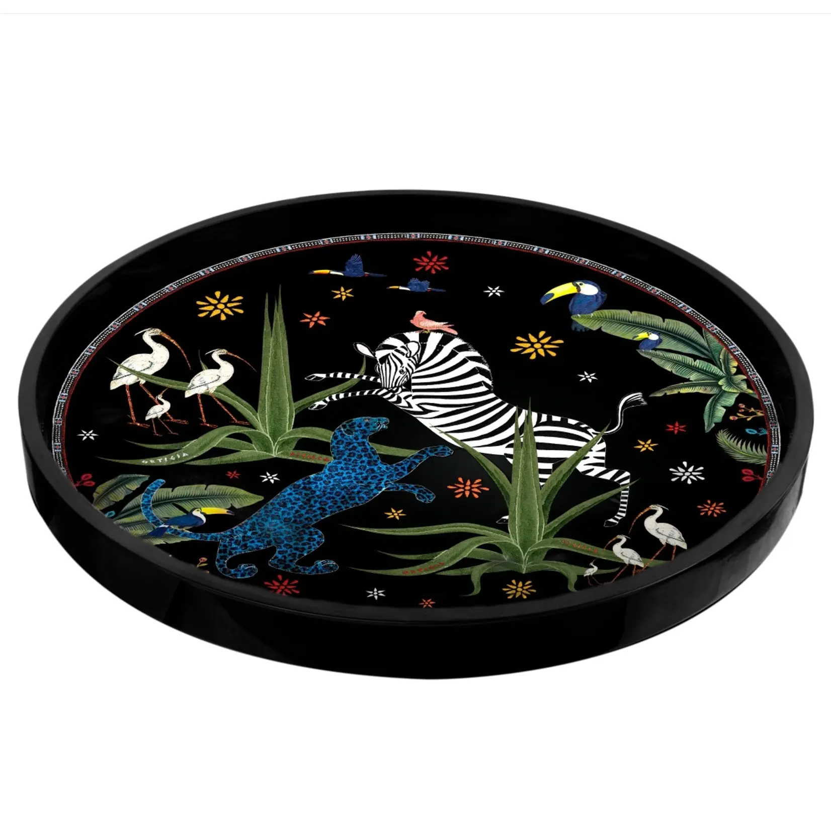 Ortigia Jungle Round Tray