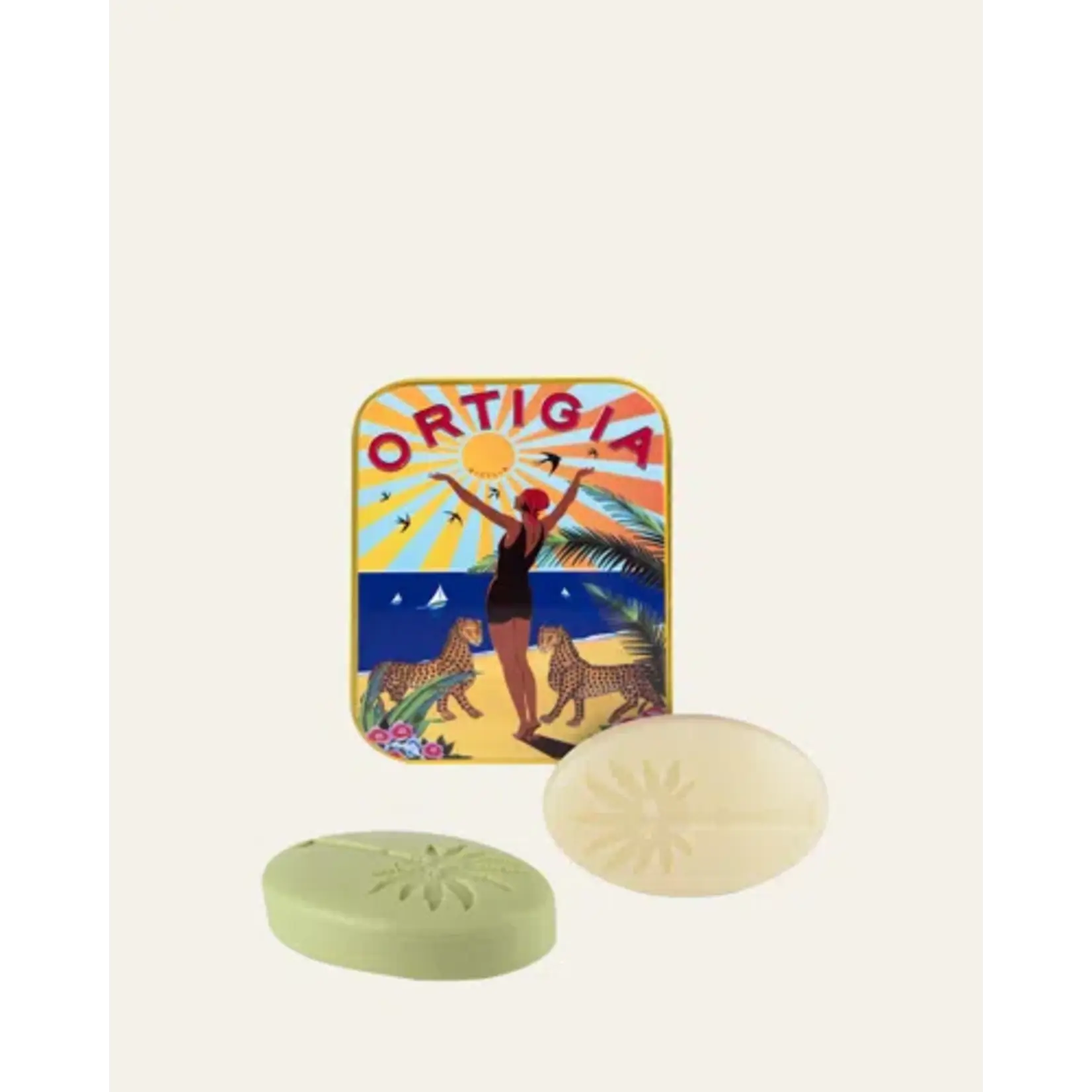 Ortigia Ortigia City Tin Set of 2 Soaps