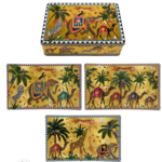 Ortigia Flying Tiger 3 Glass Plates