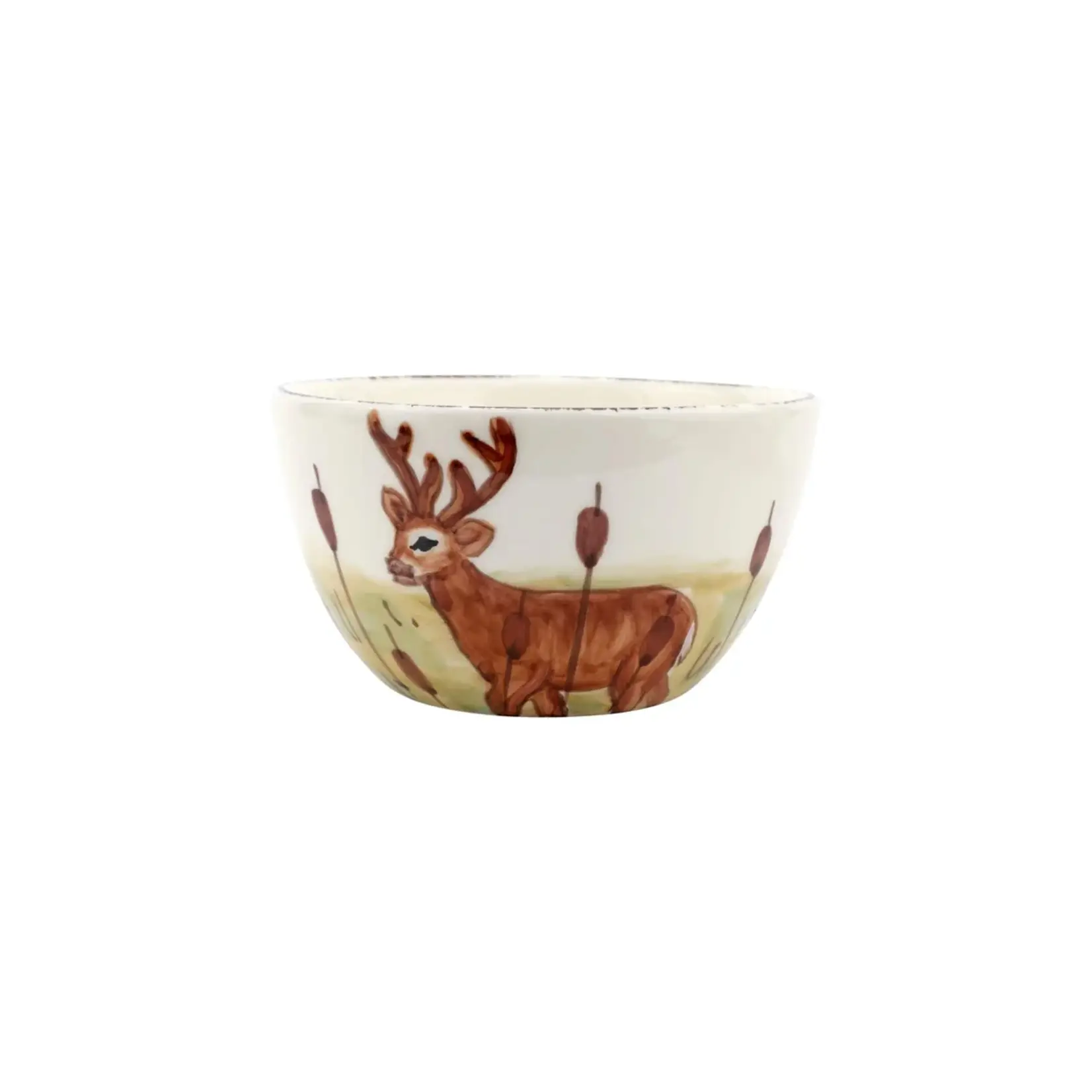 Vietri Wildlife Cereal Bowl Deer