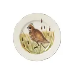 Vietri Wildlife Salad Plate Quail