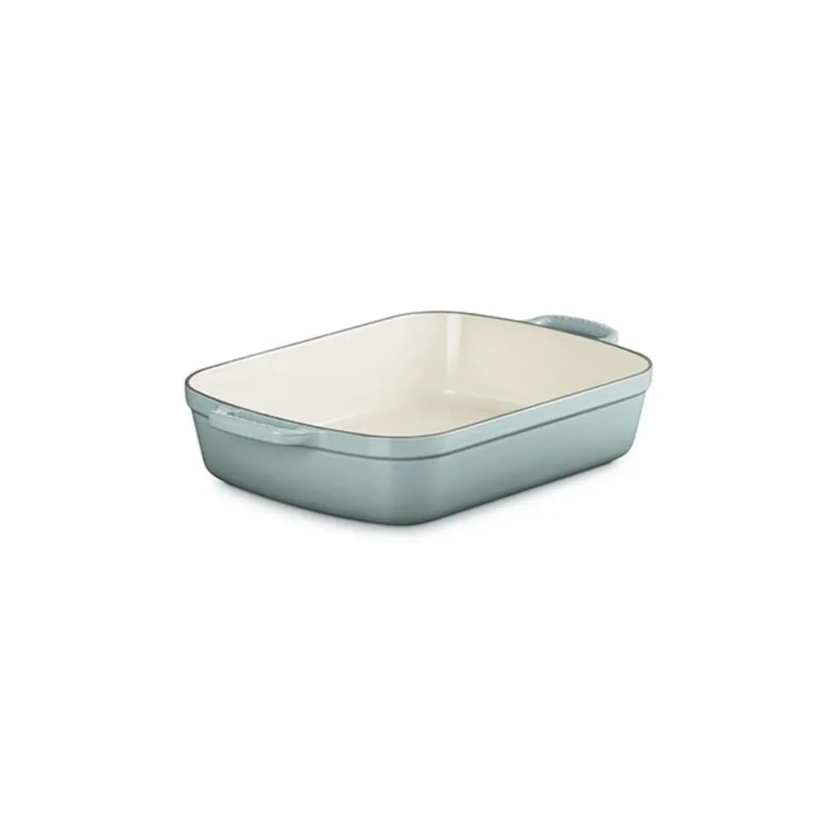 Le Creuset Signature Rectangular Roaster, Sea Salt,  5.25 Qt
