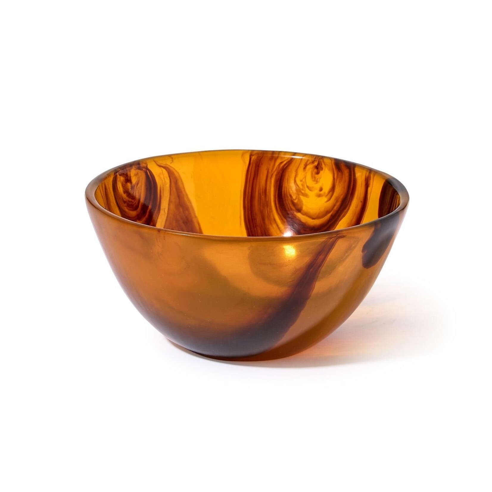 Two's Company Tortoise Swirl Serving Bowl Small