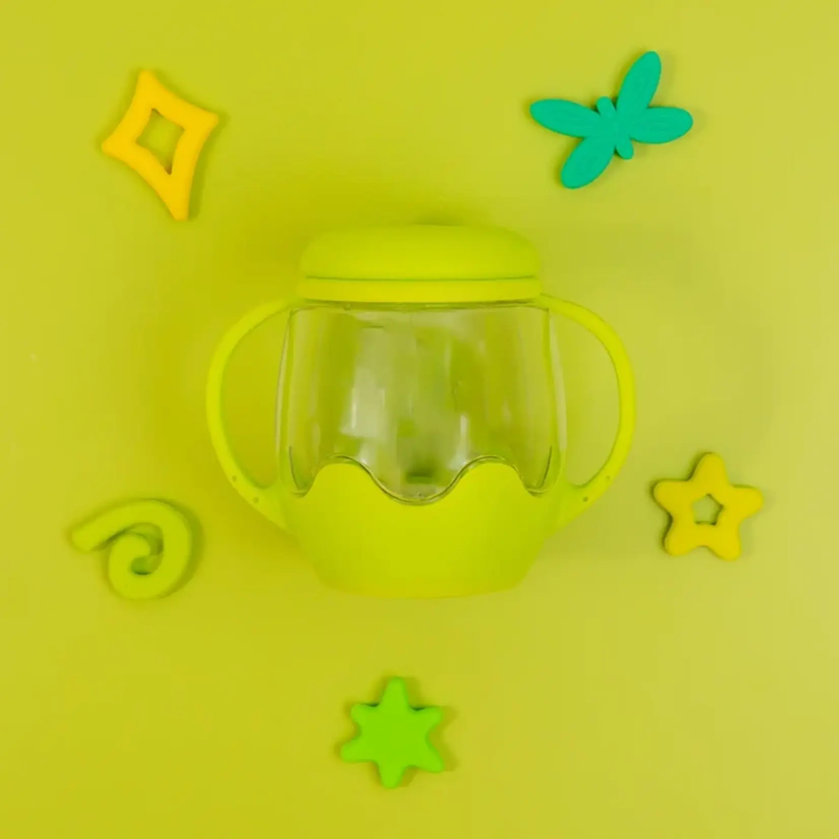 Glo Pals Mini Sensory Play Jar Gift Set - Green/Firefly
