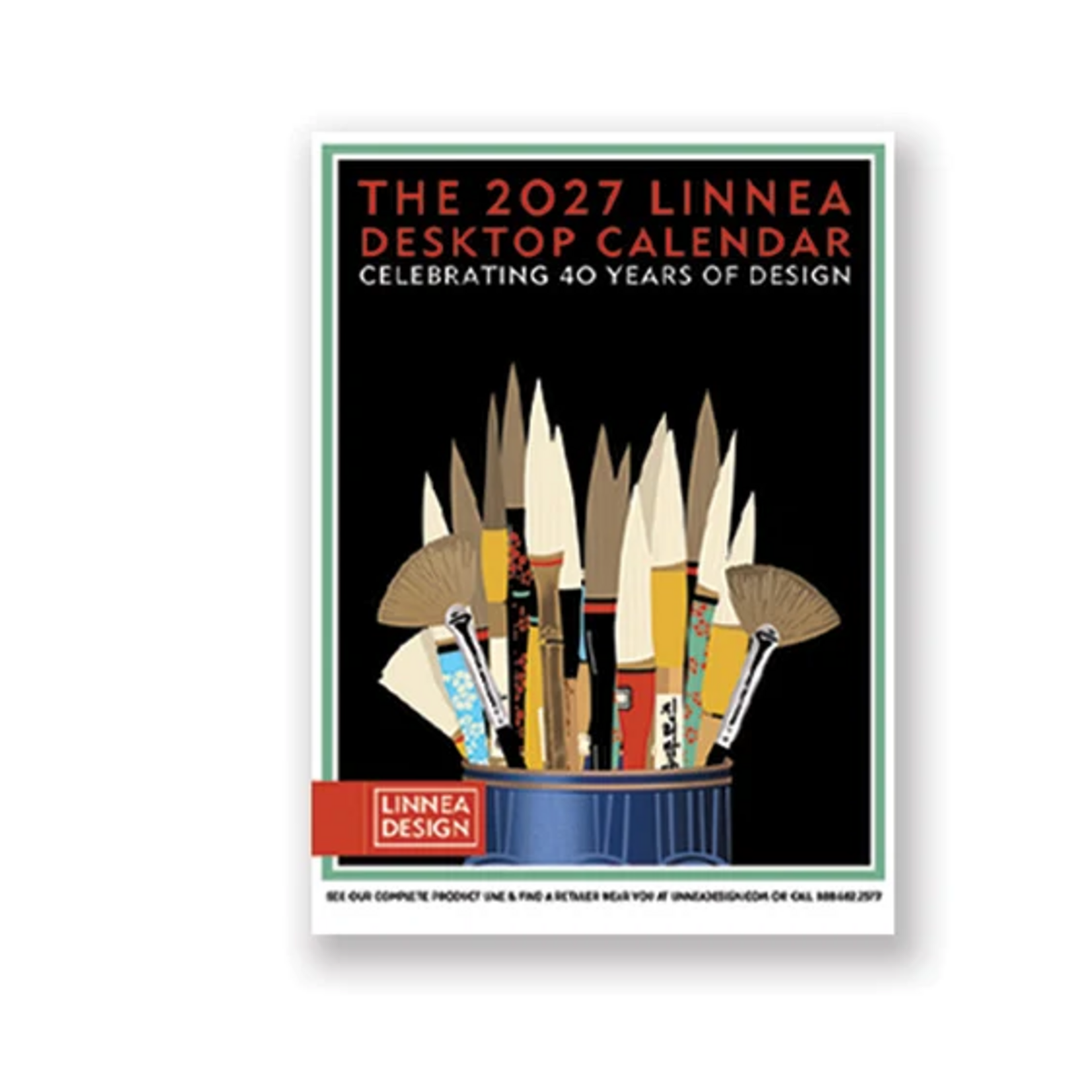 Linnea Design 2027 Linnea Desktop Calendar