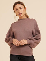 Moodie Mock Neck Sweater