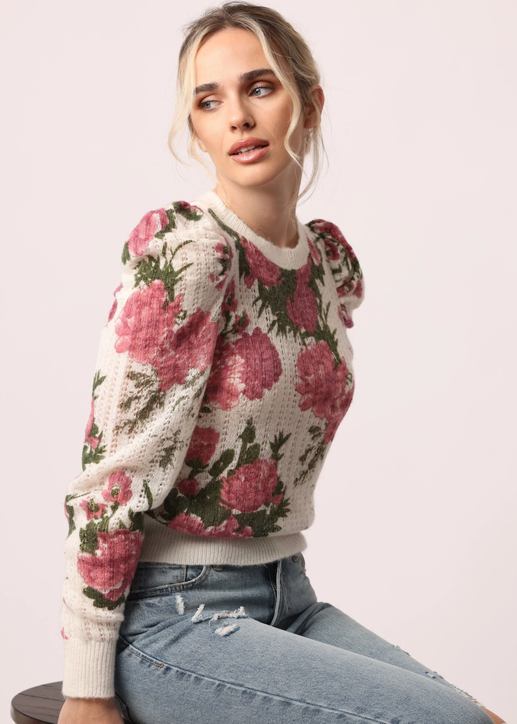 Another Love LA Rose Kailyn Sweater
