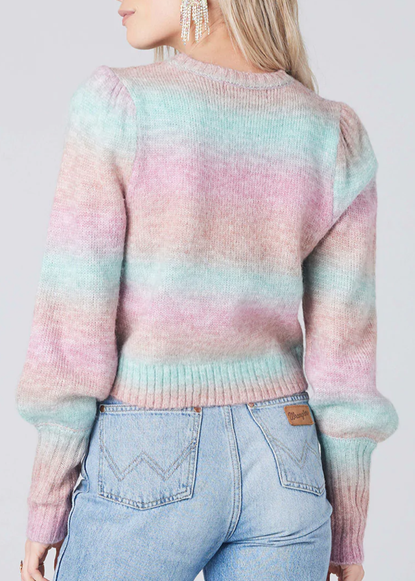 Saltwater Luxe Cotton Candy Puff Sweater