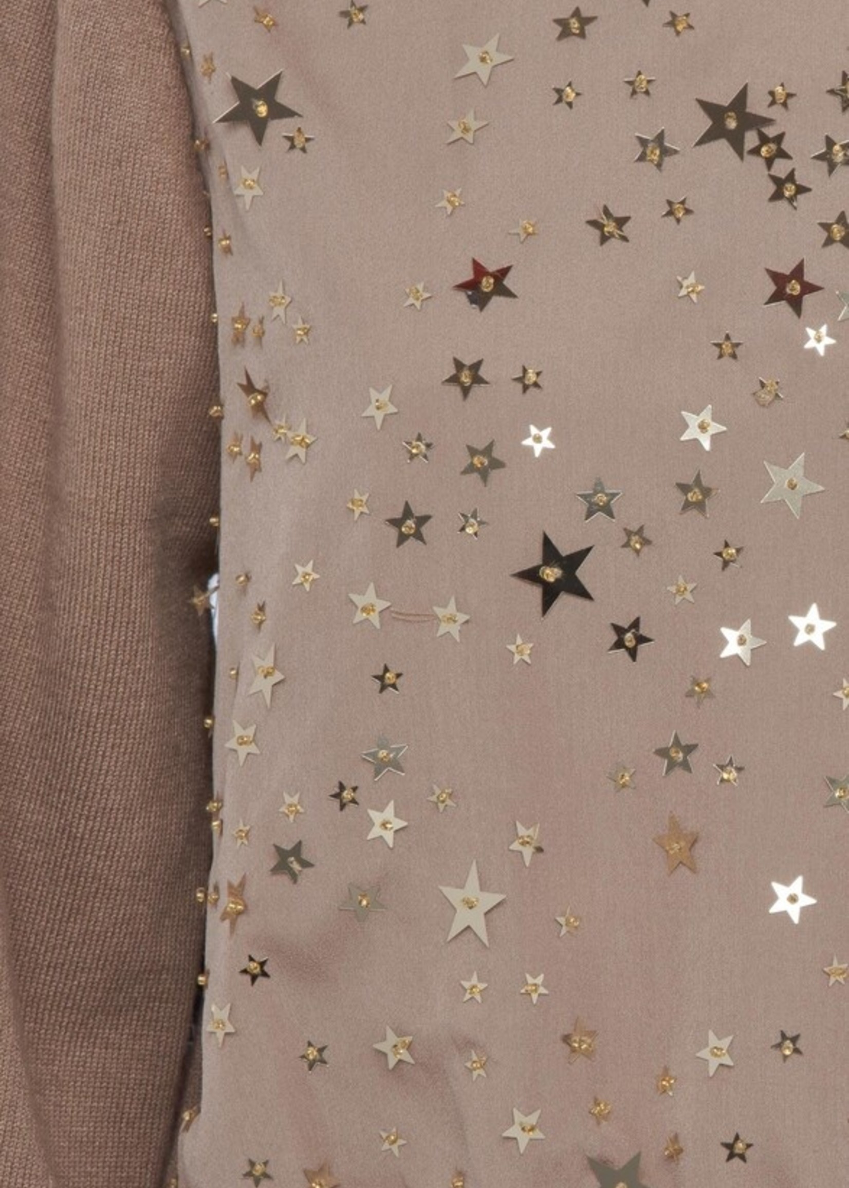 French Connection Macey Star Sheer Sweater