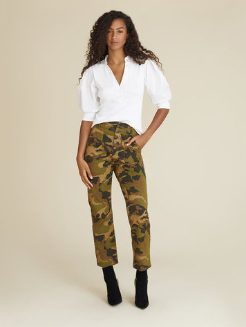 veronica beard camo dickey
