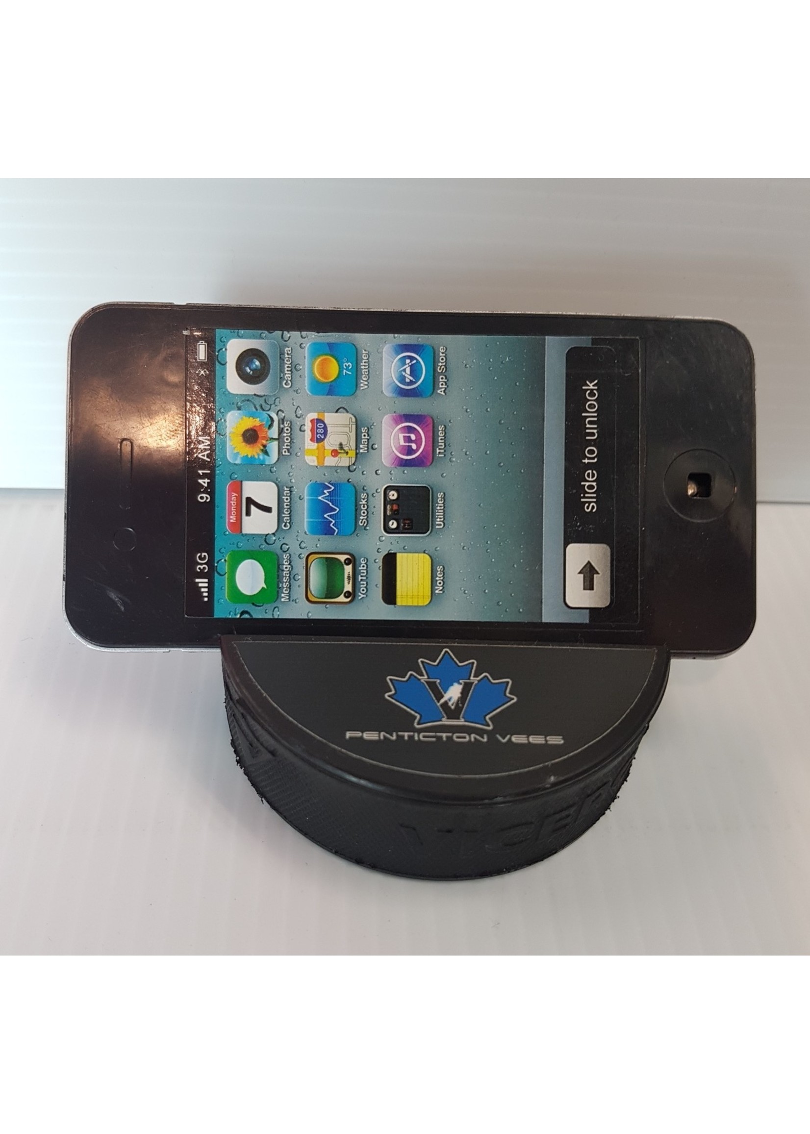 Vees Hockey Puck Phone/Tablet Holder