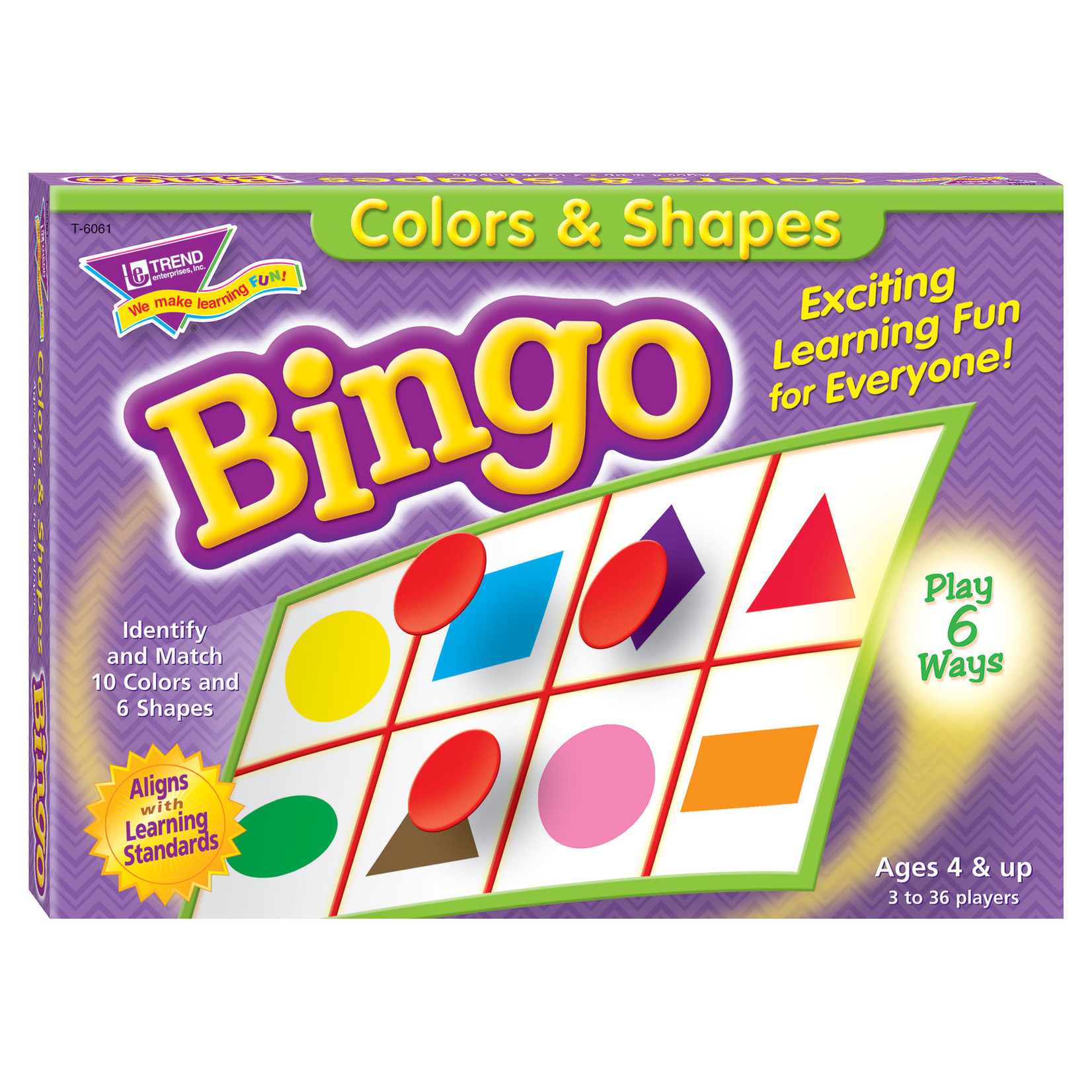 TREND Colors & Shapes Bingo