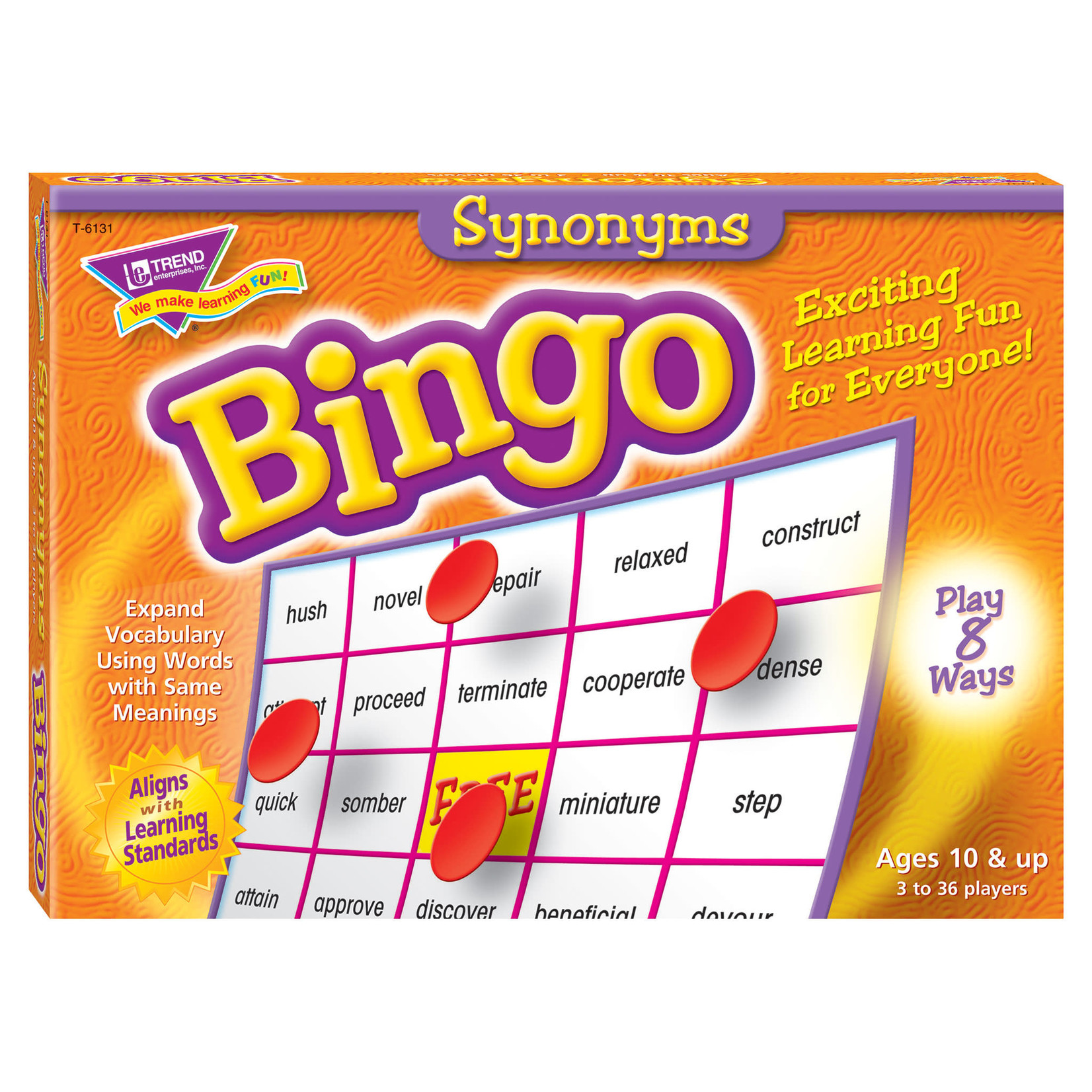 TREND Synonymns Bingo
