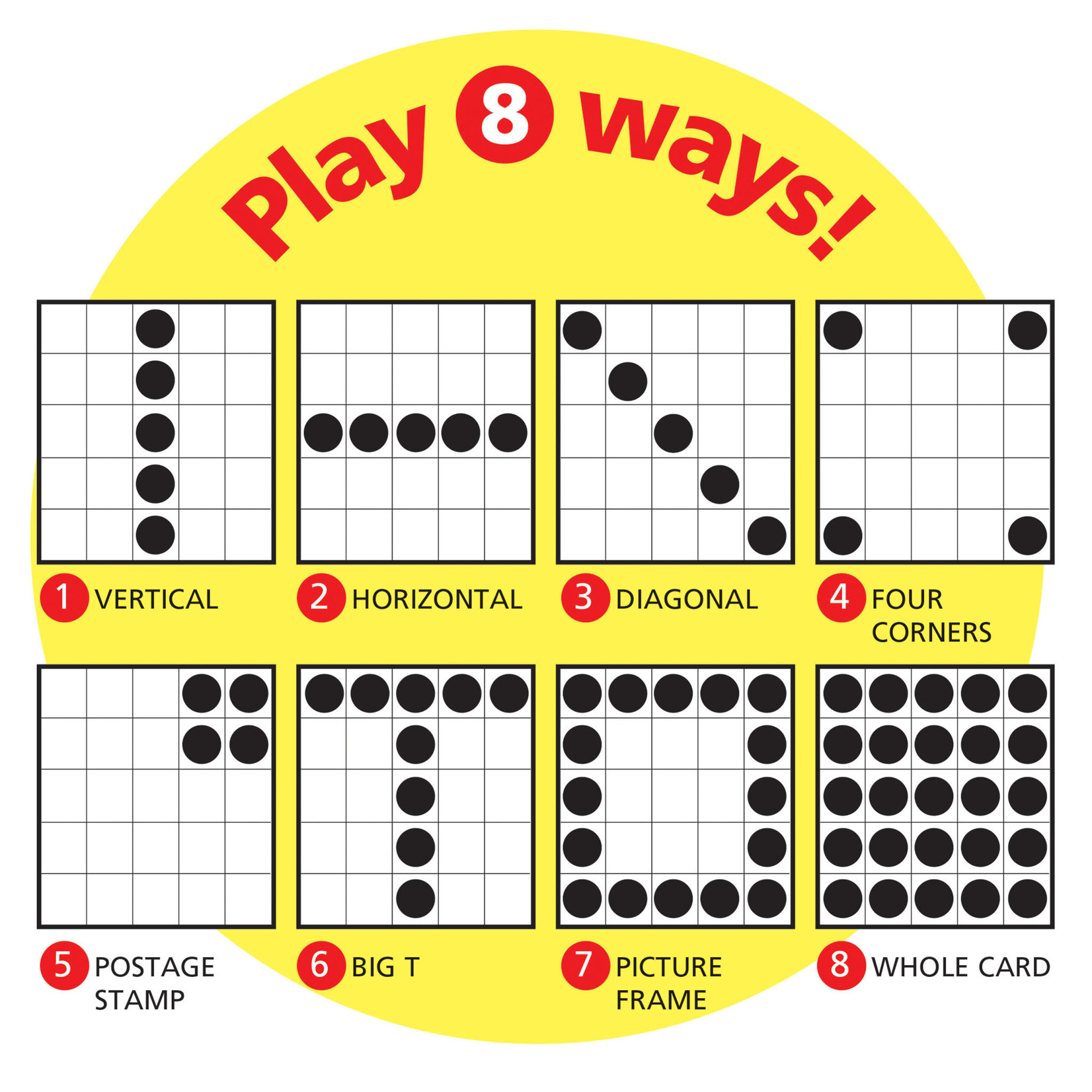 TREND U.S.A. Bingo Game
