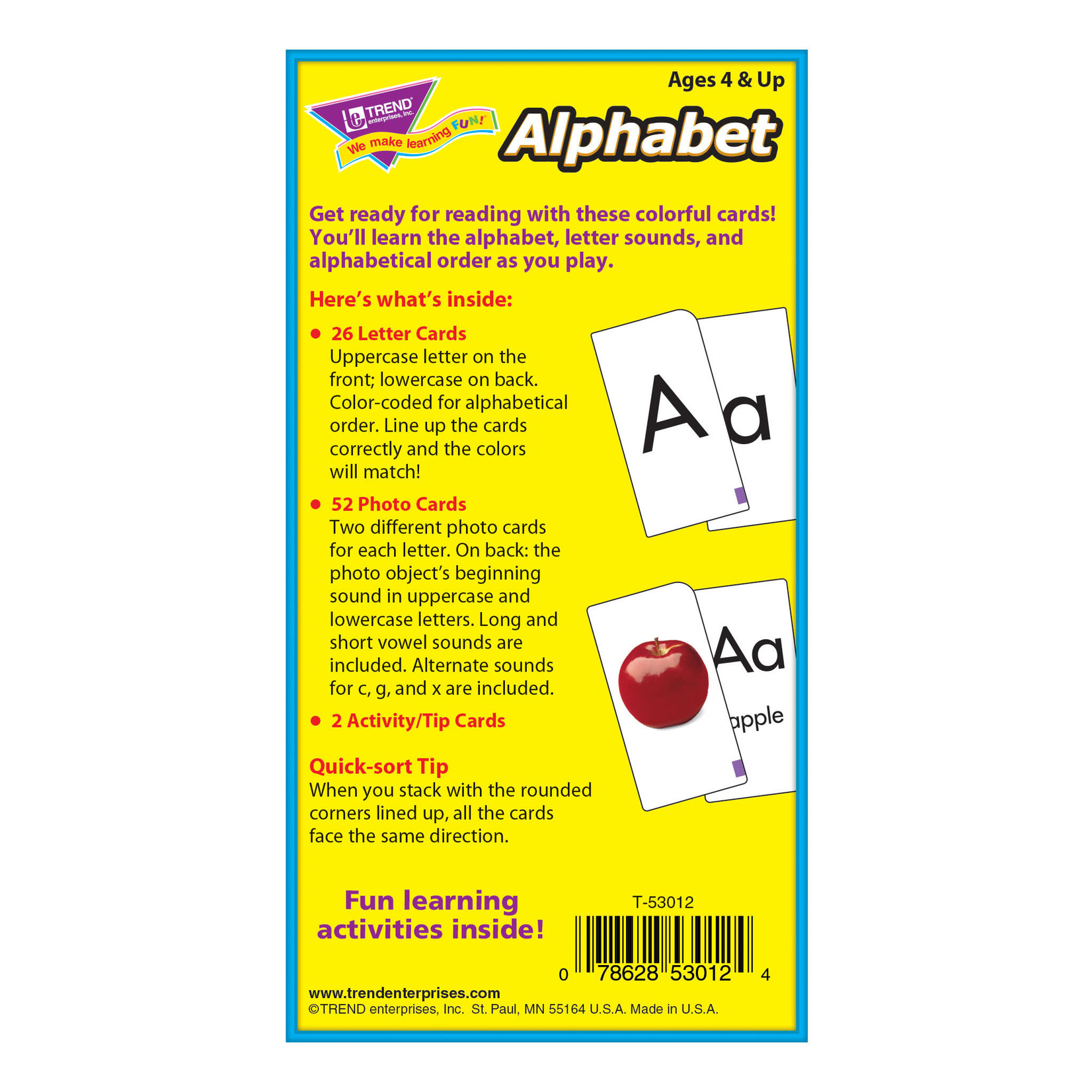 TREND Alphabet Cards