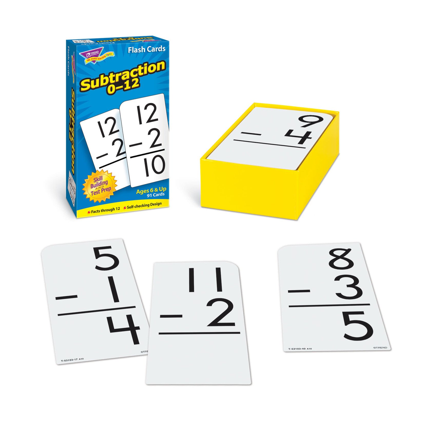 TREND Subtraction Cards