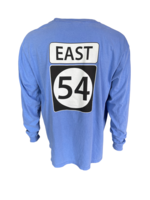 "EAST 54" COMFORT COLORS FLO BLUE