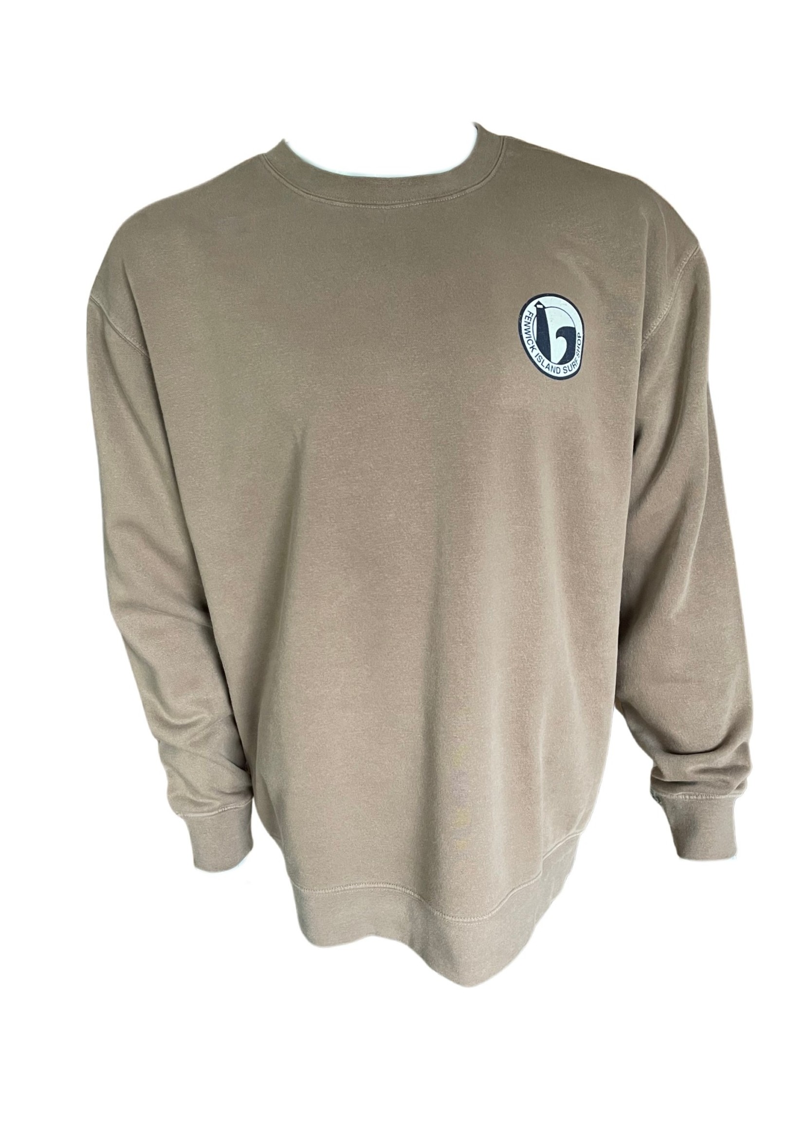 "ROUND" PIGMENT DYED CREW CLAY