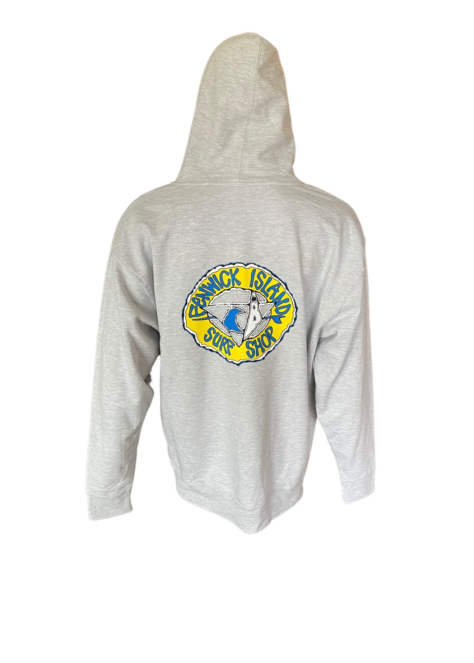 "KIKI" ZIP GREY HEATHER