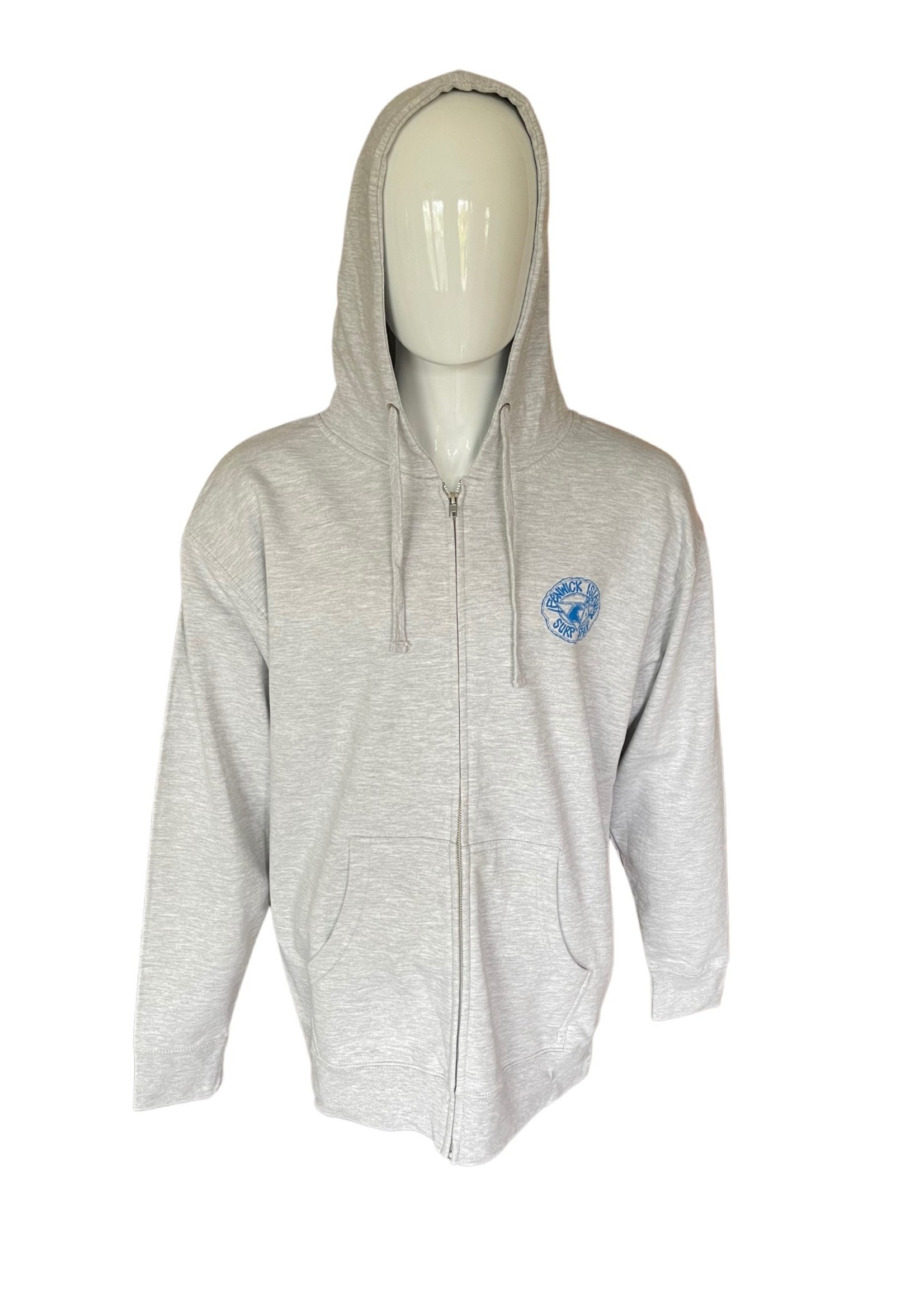 "KIKI" ZIP GREY HEATHER