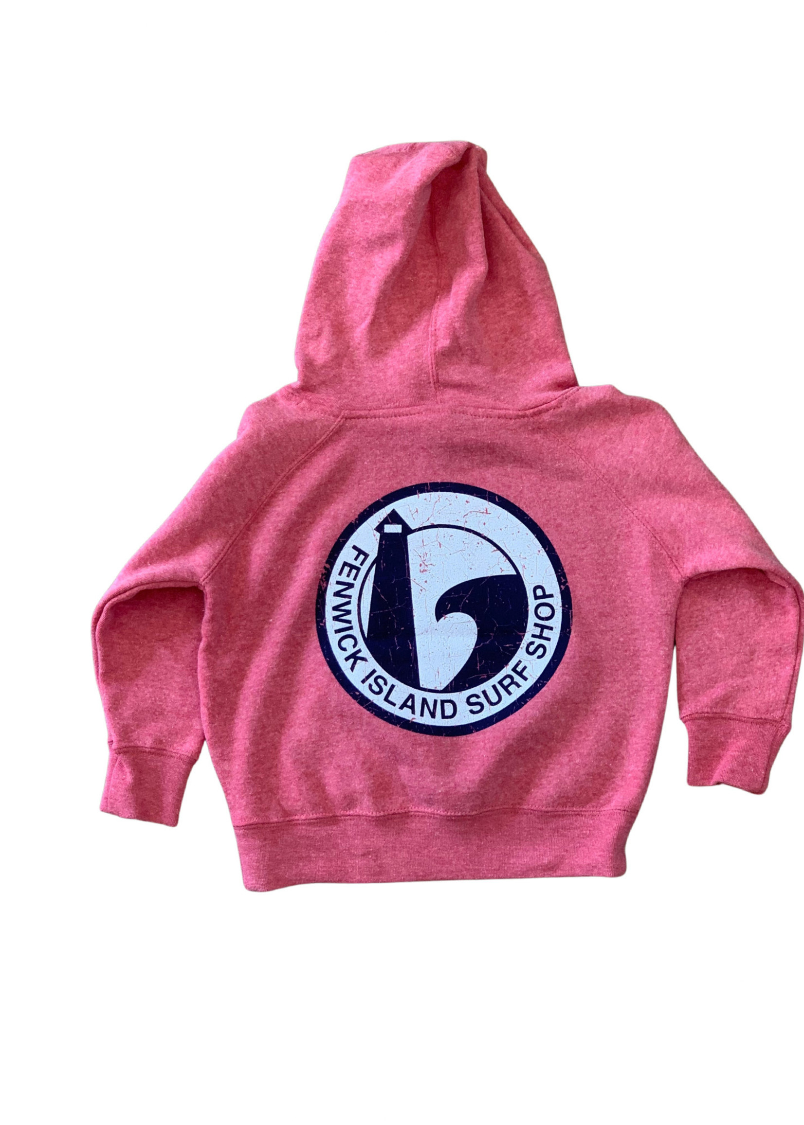 TODDLER "ROUND" HOOD POMEGRANATE