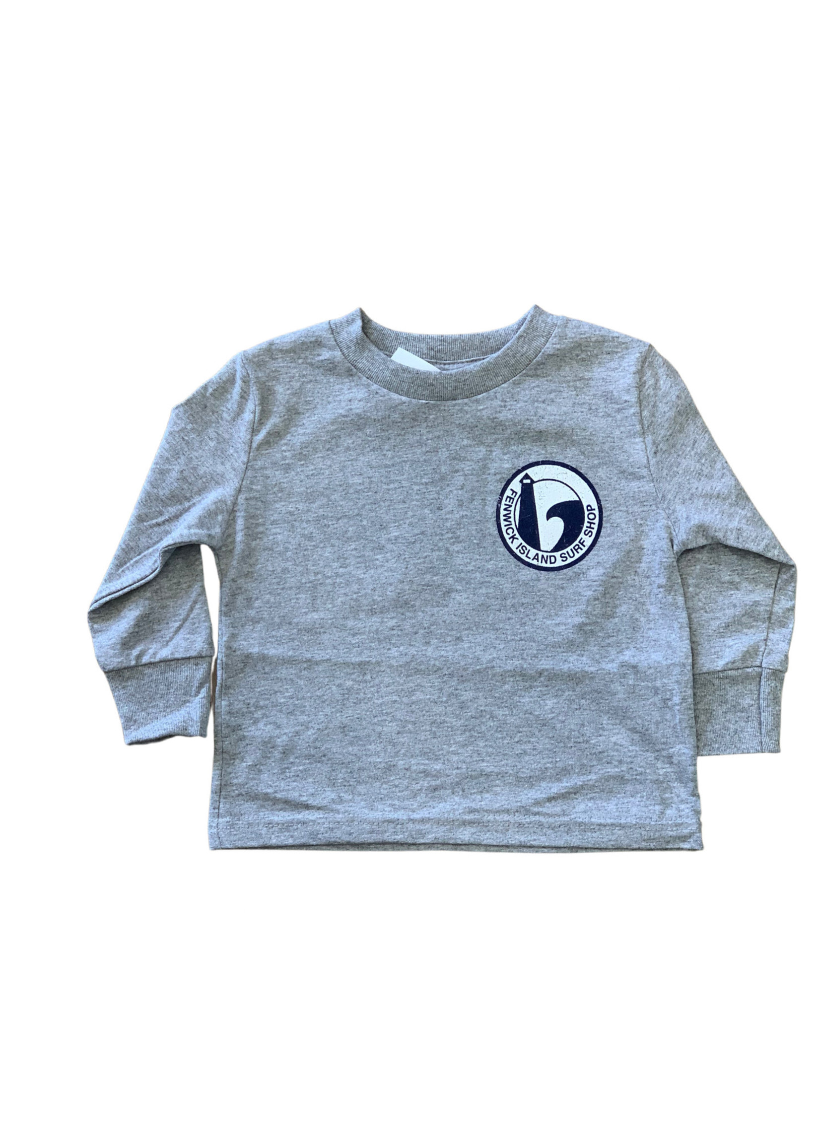 "ROUND" LONG SLEEVE HEATHER