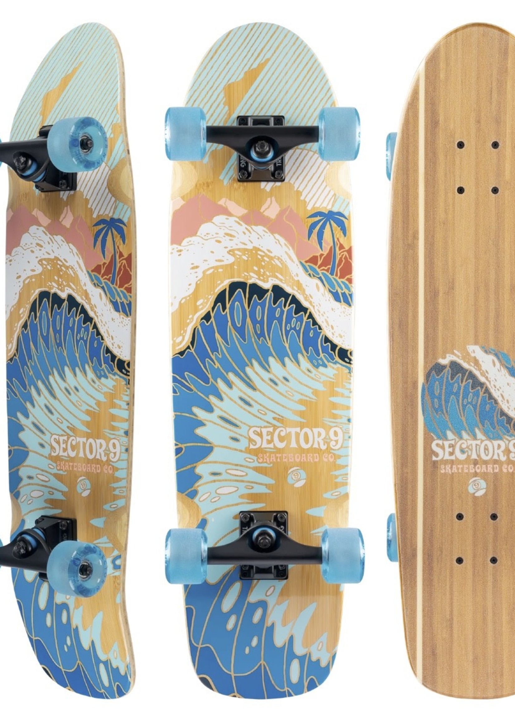 Sector 9 BAMBOOZLER BORA BORA COMPLETE 31.5X8.6