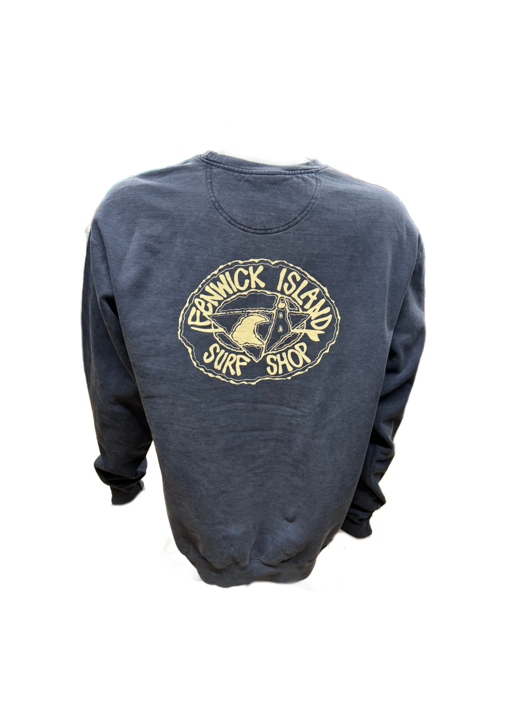 "KIKI" COMFORT COLORS CREW DENIM