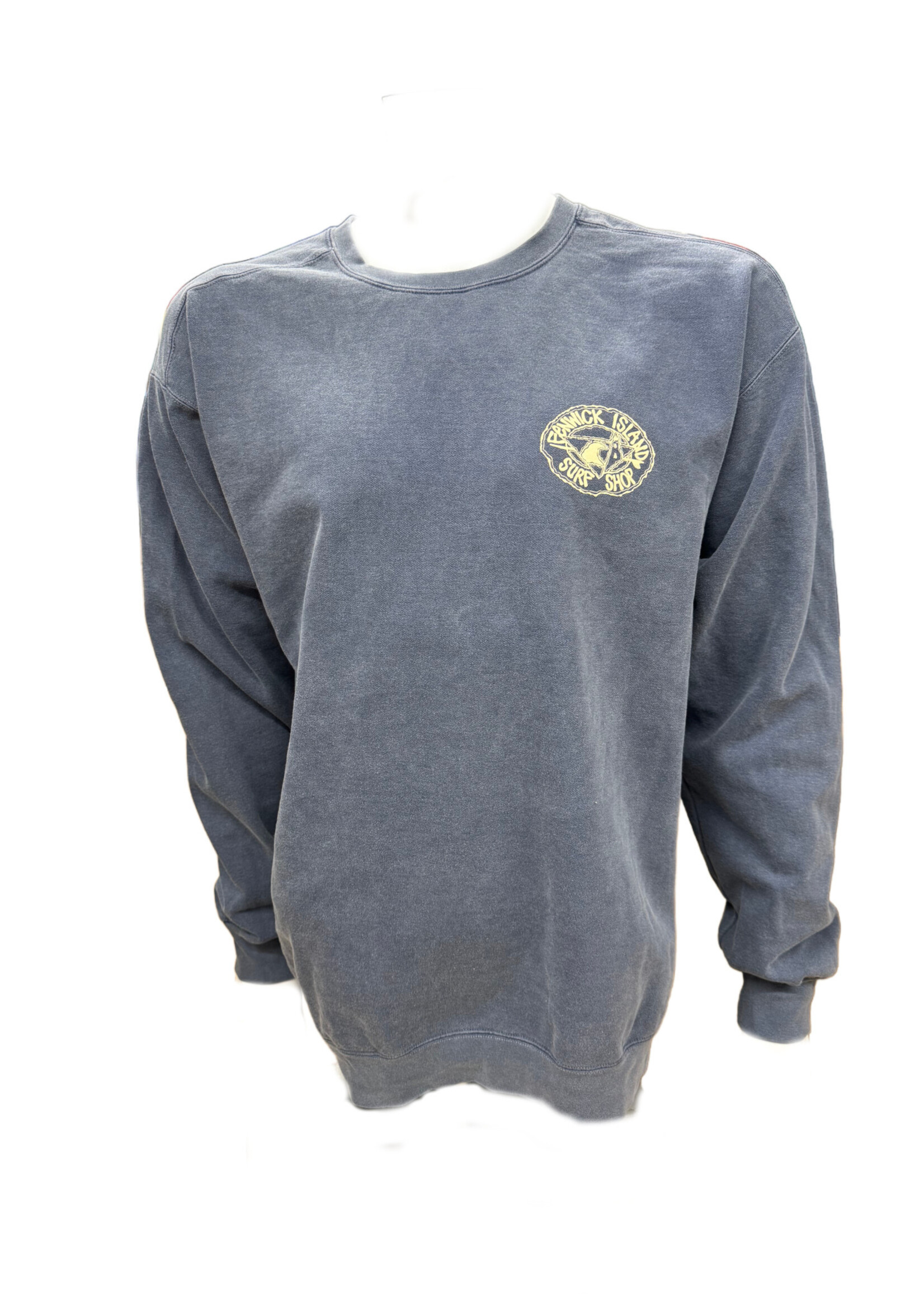 "KIKI" COMFORT COLORS CREW DENIM