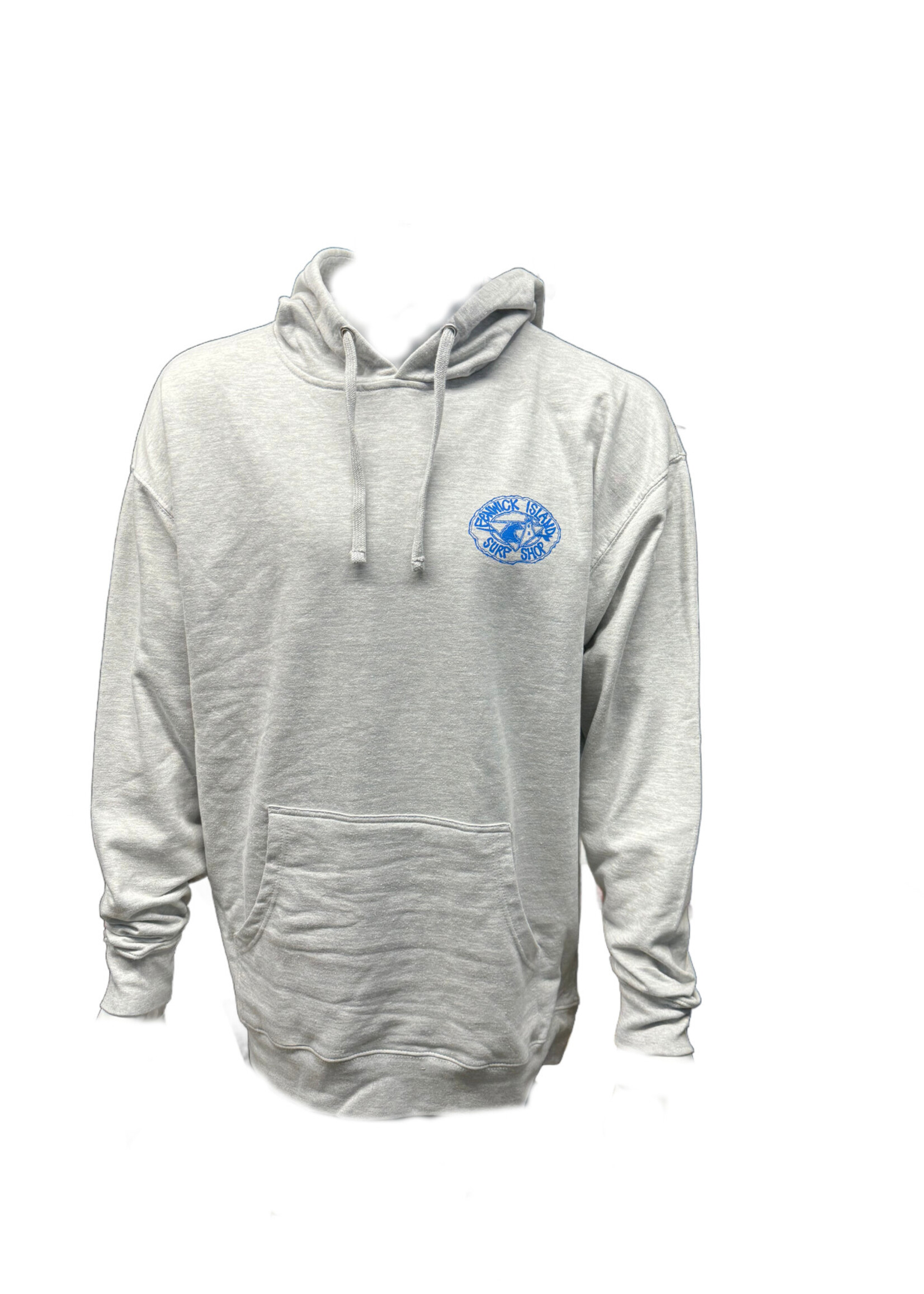 "KIKI" MIDWEIGHT HOOD GREY HEATHER