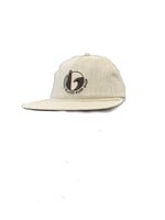 LOW CROWN FLAT BRIM ROUND EMBROIDERY NATURAL