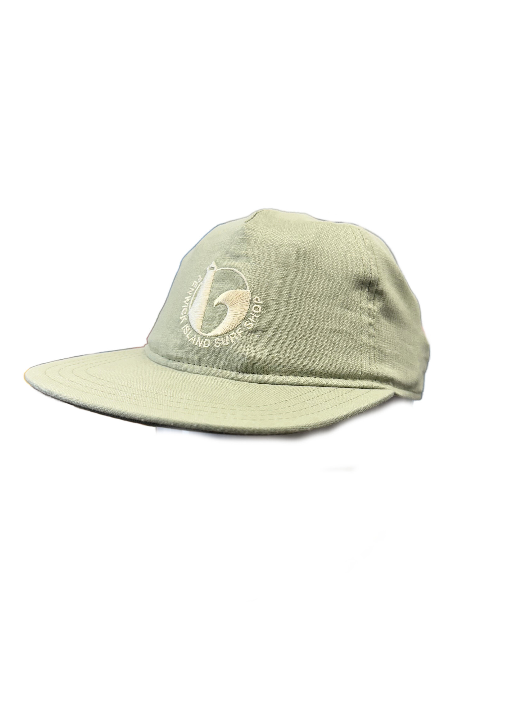 LOW CROWN FLAT BRIM ROUND EMBROIDERY ELM