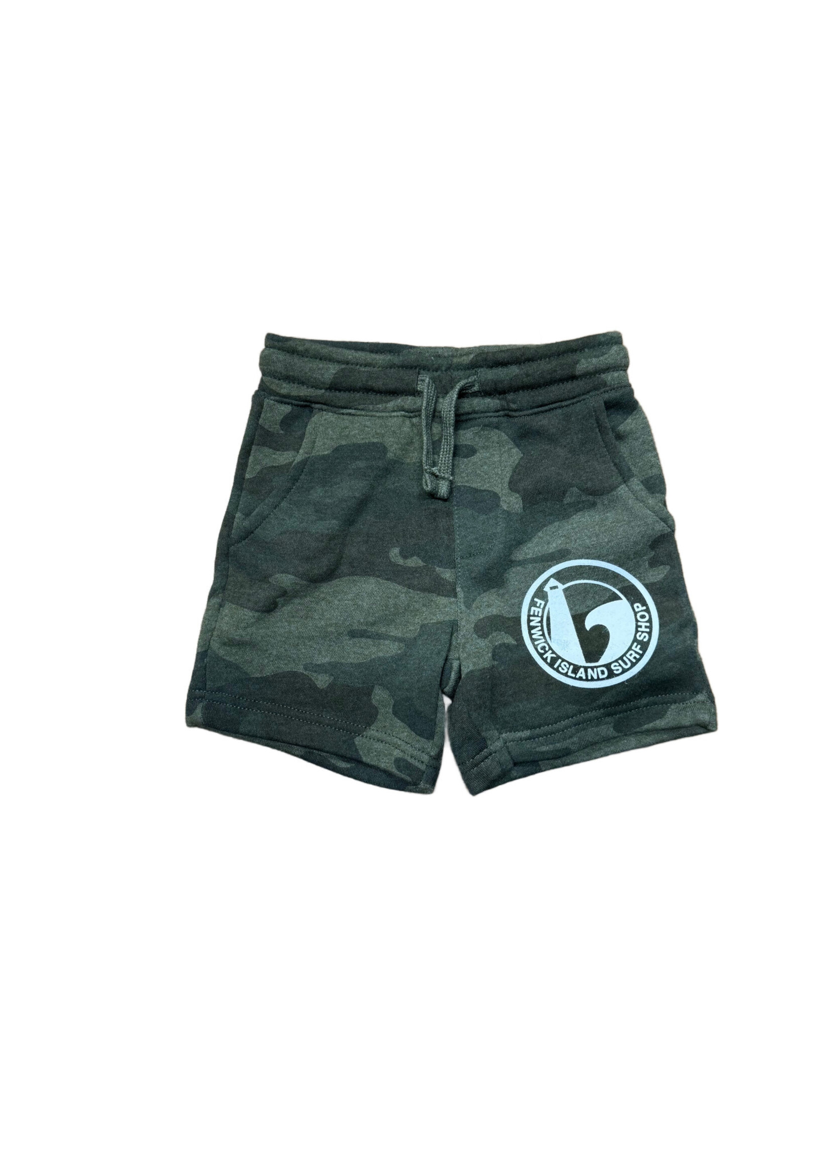 TODDLER ROUND SHORTS CAMO