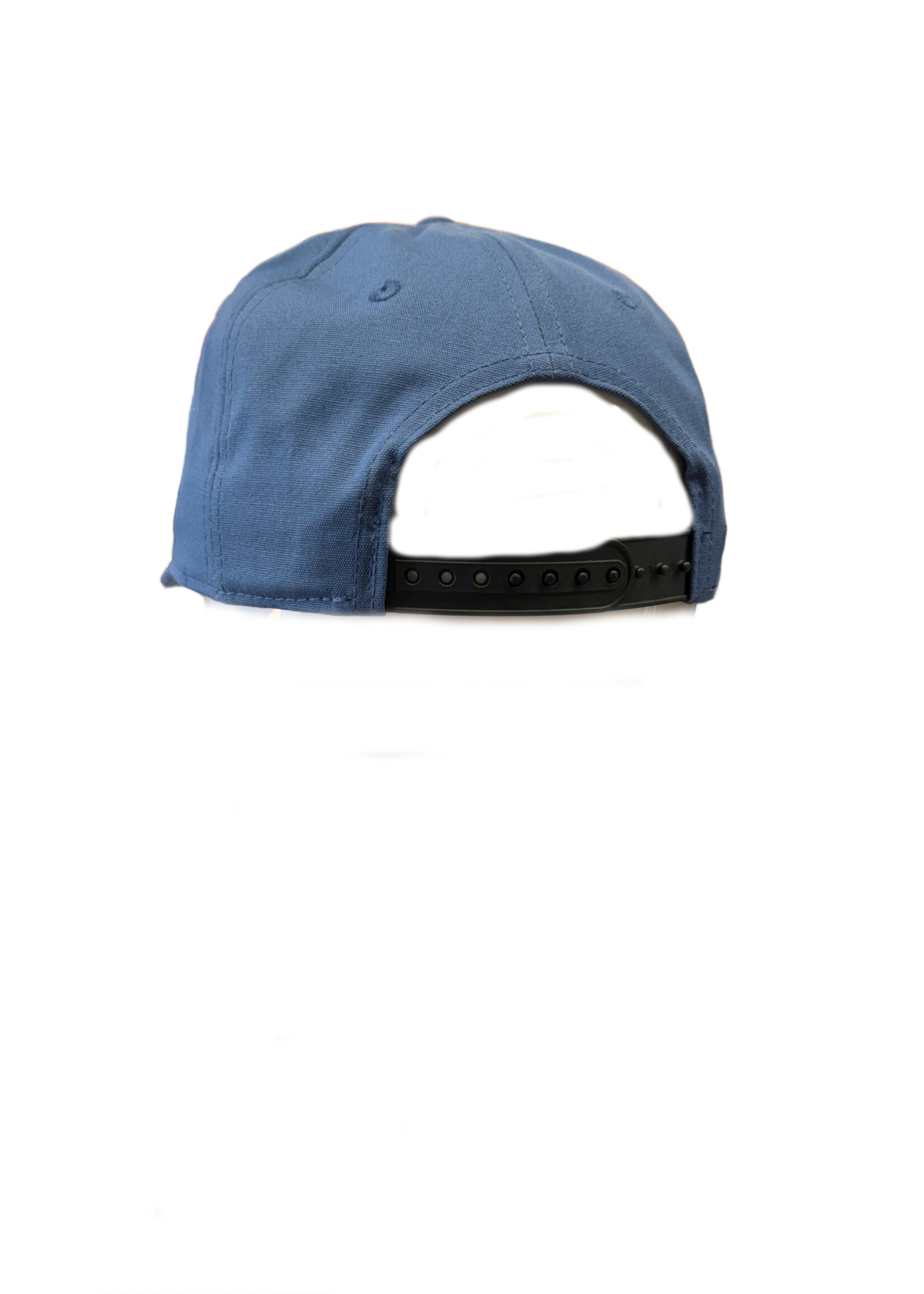 HIGH CROWN ADJUSTABLE DUSK BLUE ORGANIC CANVAS