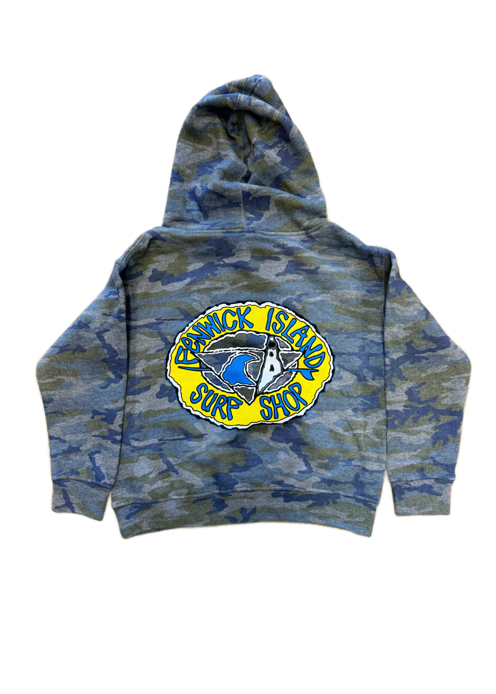 "KIKI" YOUTH LAT HOOD VINTAGE CAMO