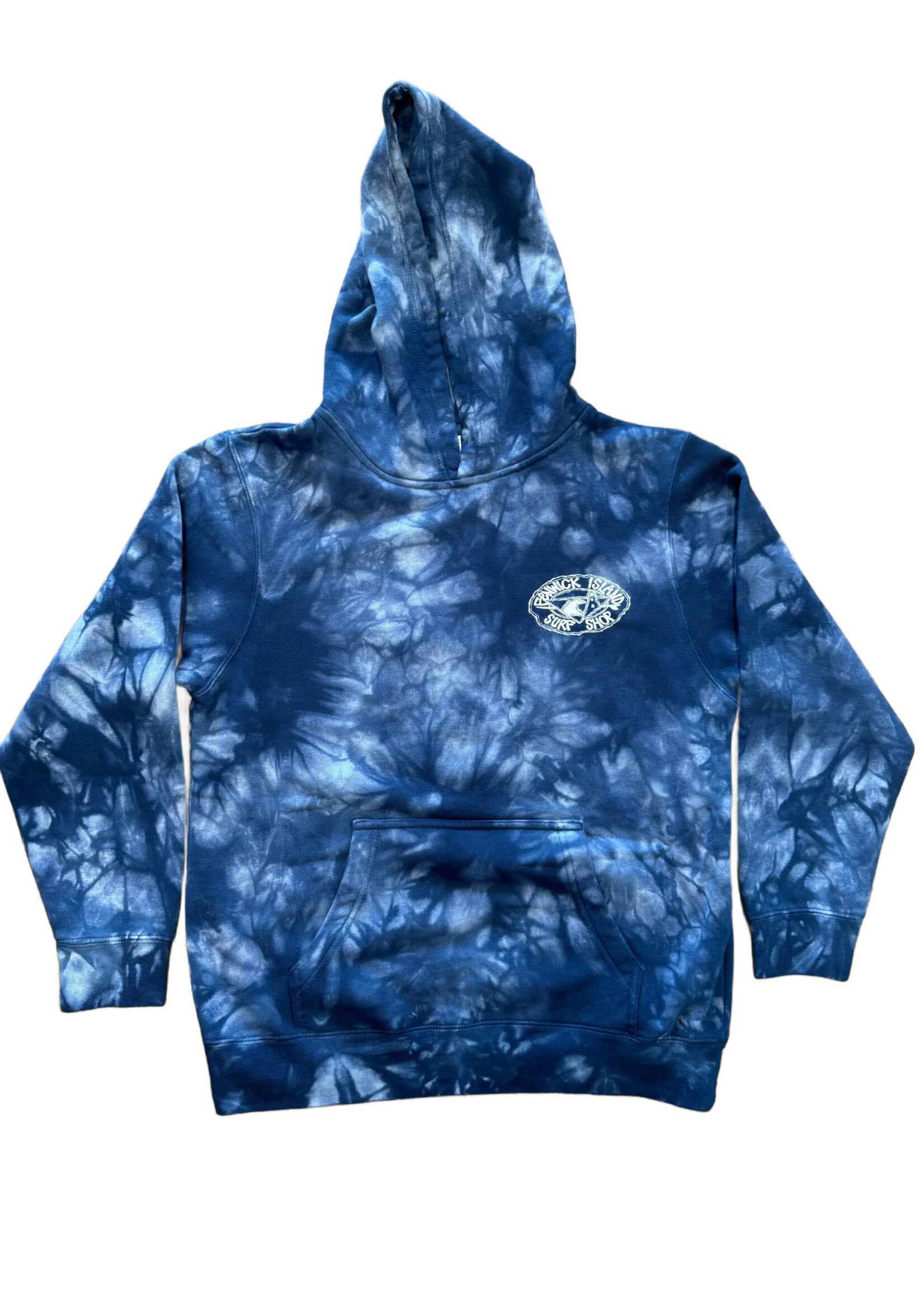 "KIKI" YOUTH MIDWEIGHT TIE DYE NAVY