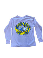 "KIKI" YOUTH LAVENDER COMFORT WASH LONG SLEEVE