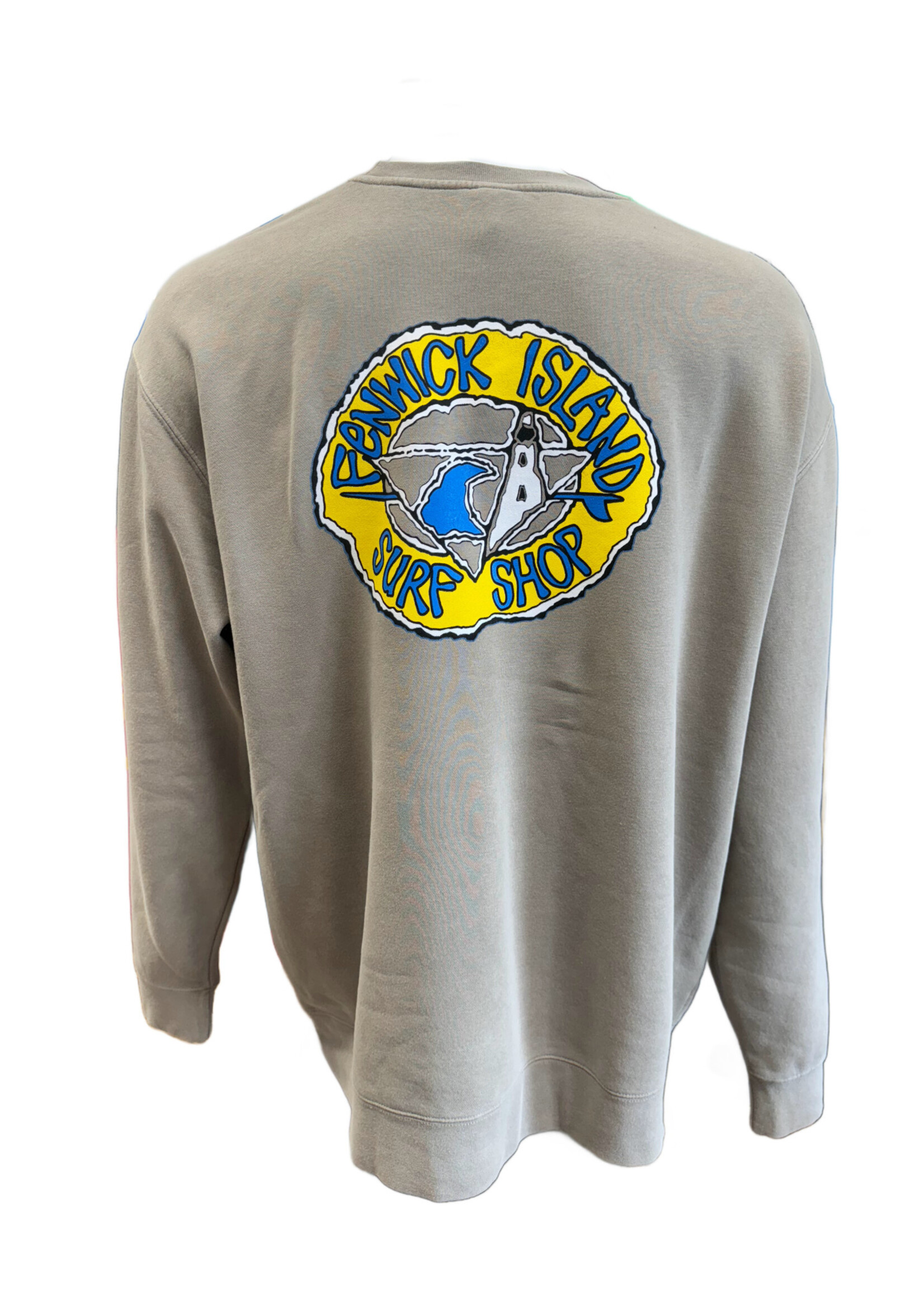"KIKI" PIGMENT DYED CREW CEMENT