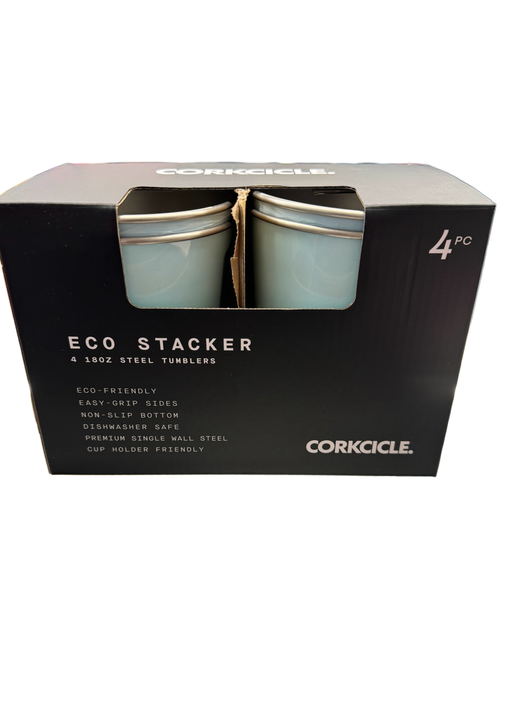ECO STACKER 18OZ TUMBLER POWDER BLUE (PACK OF 4)