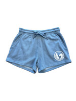 WOMENS ROUND SHORTS MISTY BLUE