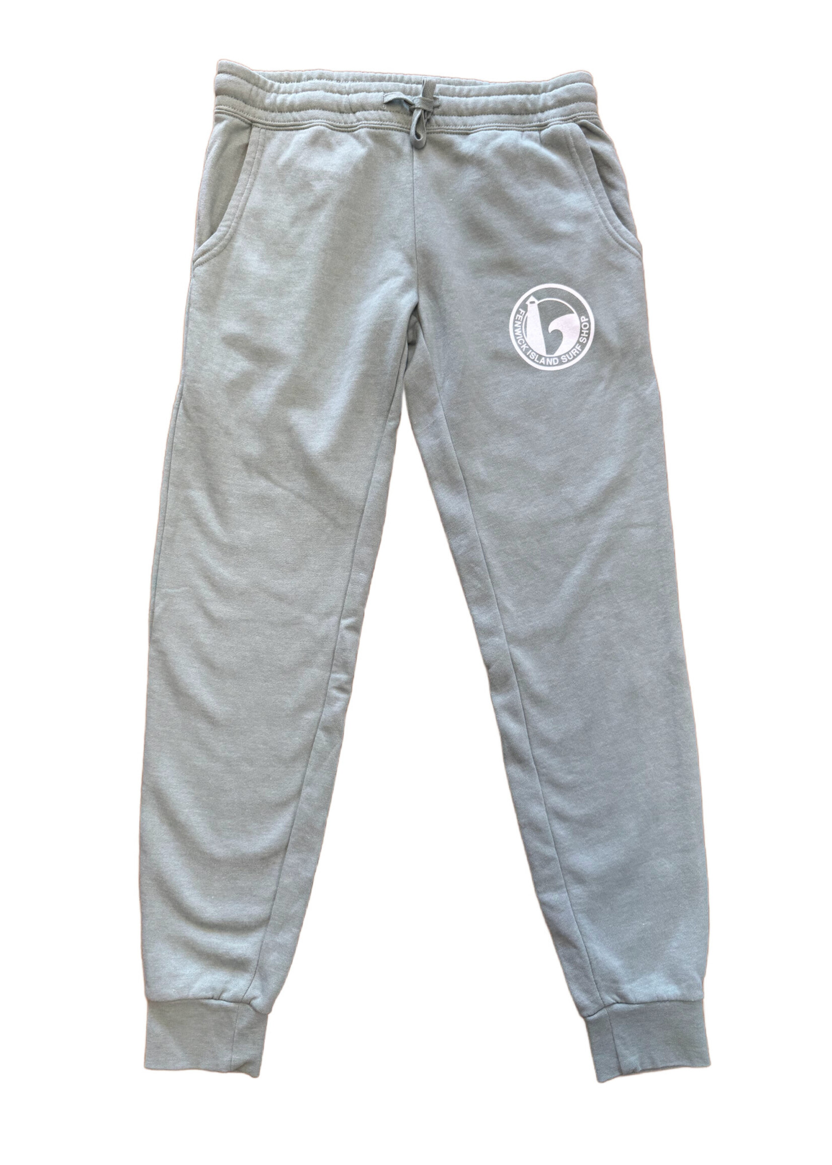 WOMENS ROUND SWEATPANTS SAGE