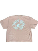 "KIKI" CROP TEE PEACHY