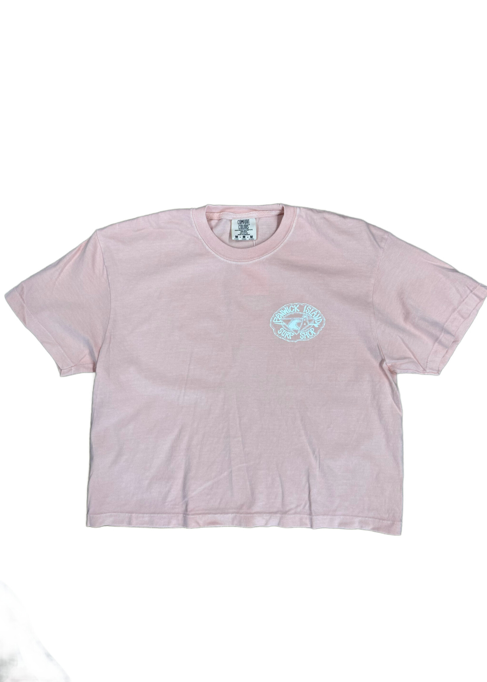"KIKI" CROP TEE PEACHY